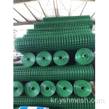 녹색 PVC 코팅 용접 와이어
